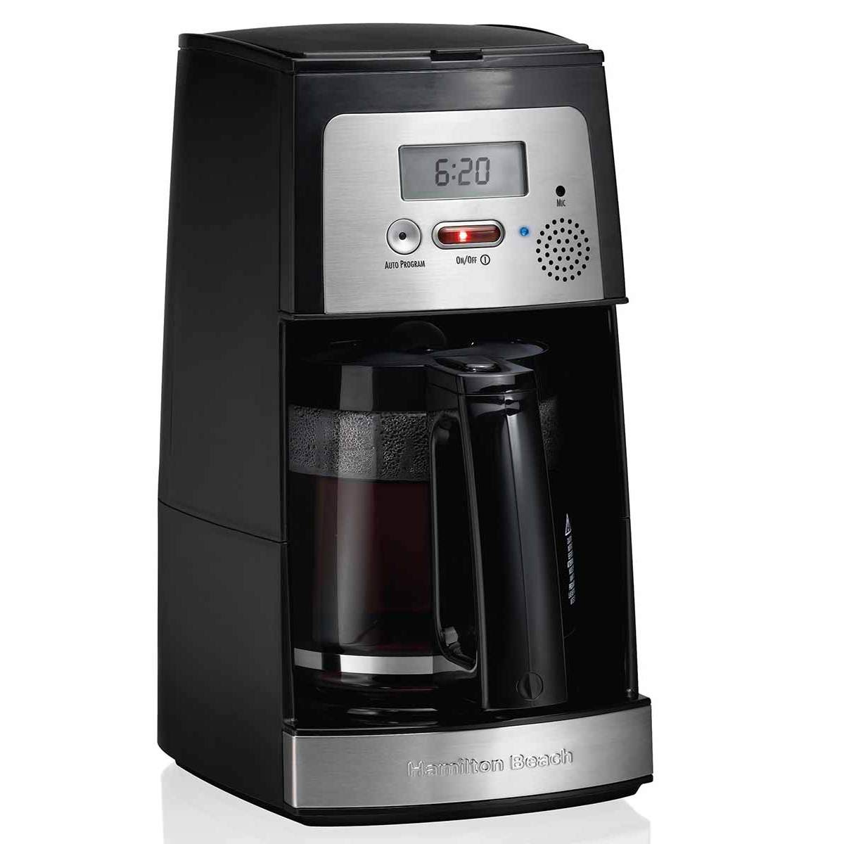 Voice Activated 12 Cup Coffeemaker (44601)