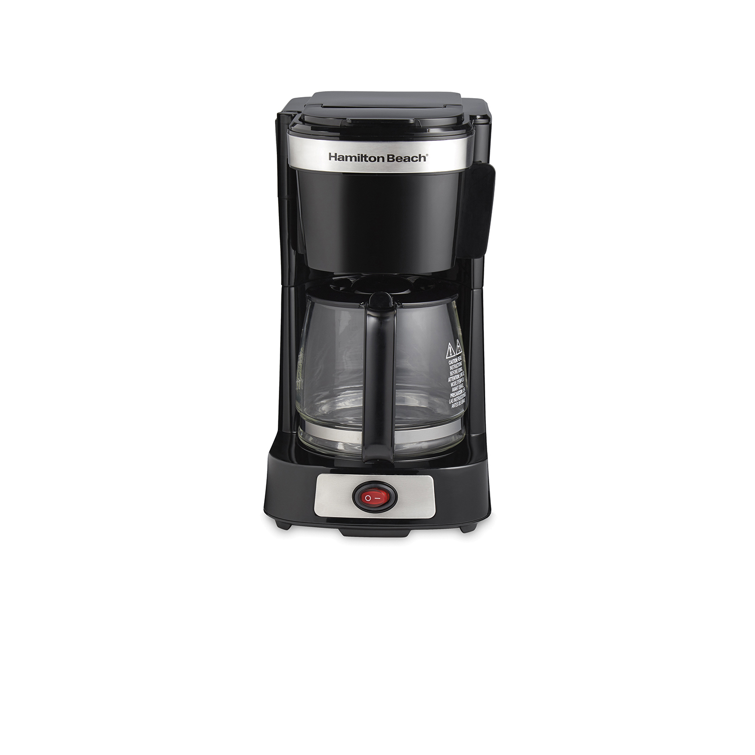 Hamilton Beach 5 Cup Compact Coffee Maker with Glass Carafe 46110