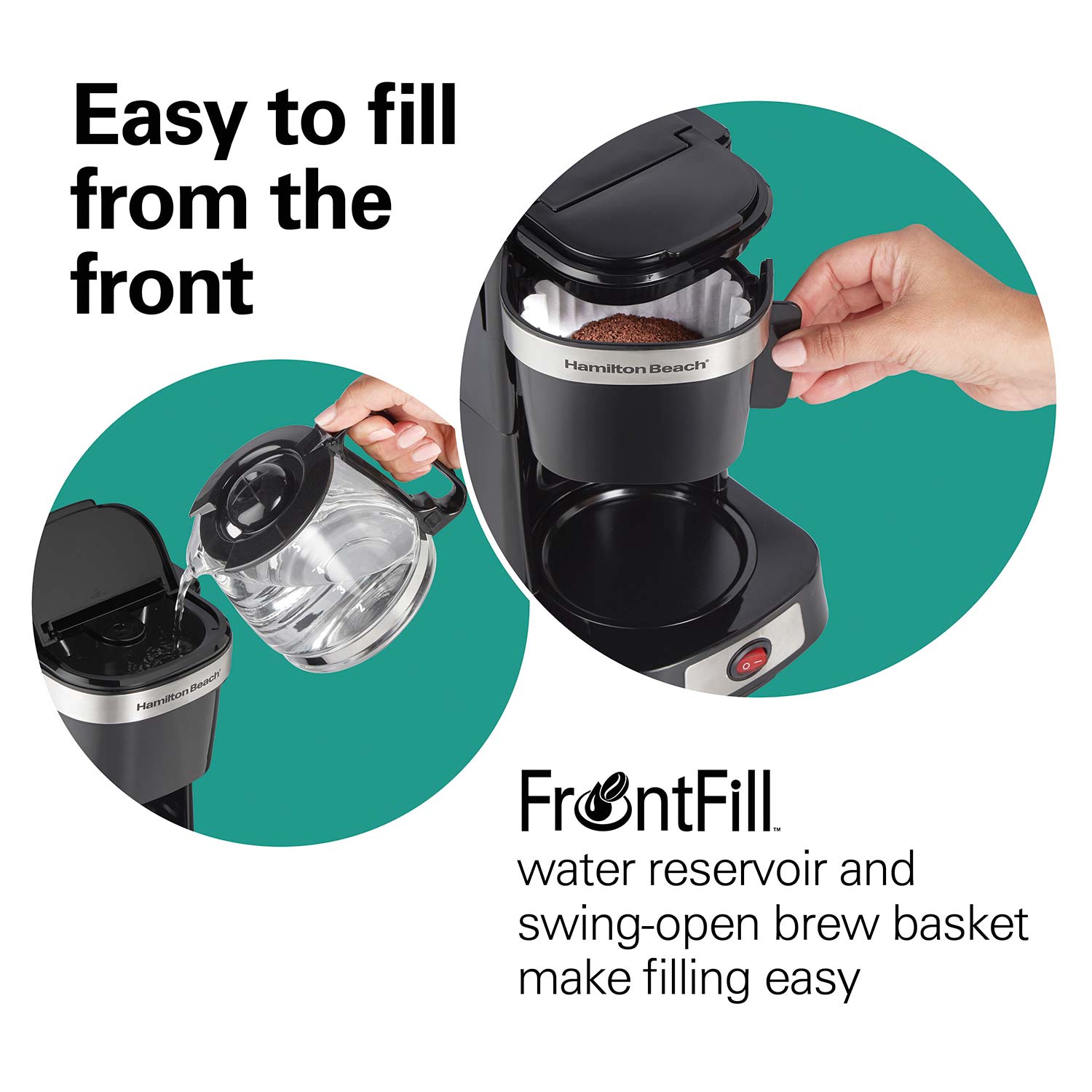 5-Cup Drip Coffee Maker (Small Travel Size) - household items - by