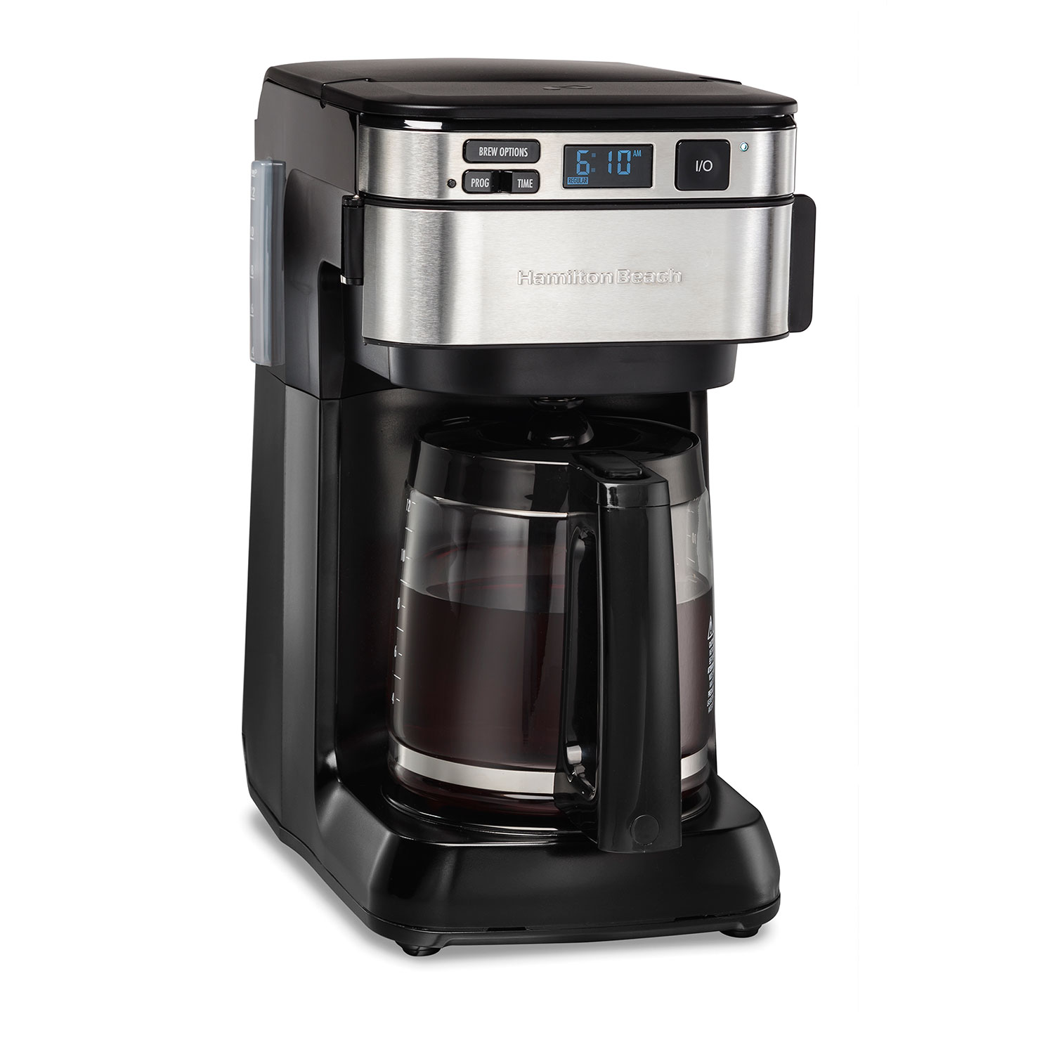 Front-Fill® 12 Cup Programmable Coffee Maker with Swing-Out Basket (46310)