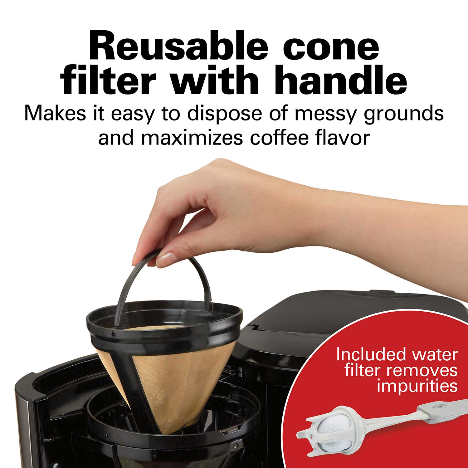 Hamilton Beach Programmable Front-Fill 12-Cup Coffee Maker with Thermal  Carafe - 46391