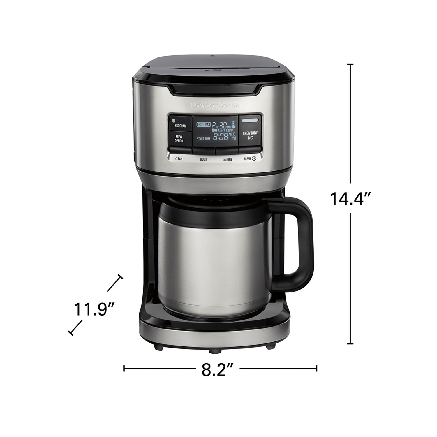 Hamilton Beach® Stainless Steel 12 Cup Dispensing Coffee Maker