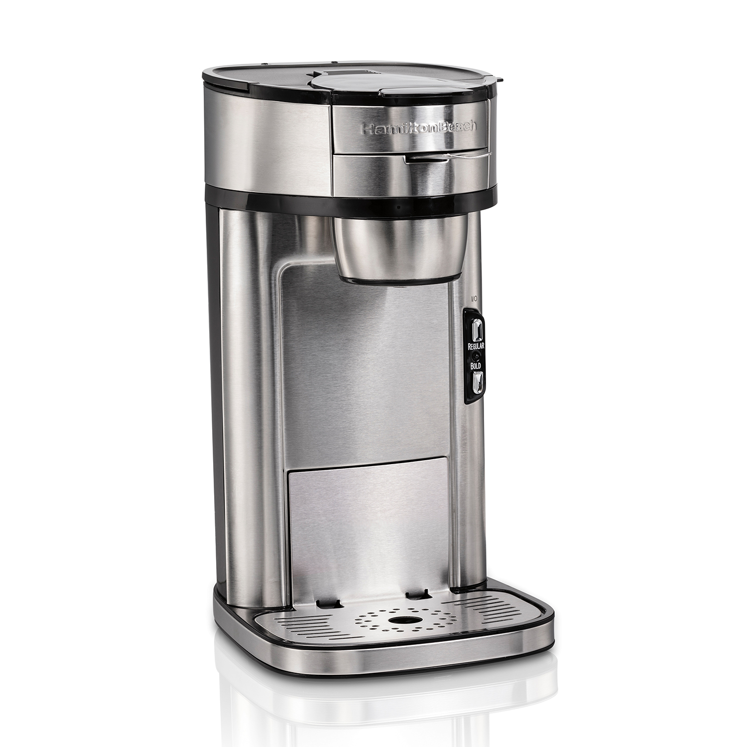The Scoop<sup>®</sup> Single-Serve Coffee Maker Stainless (47550)