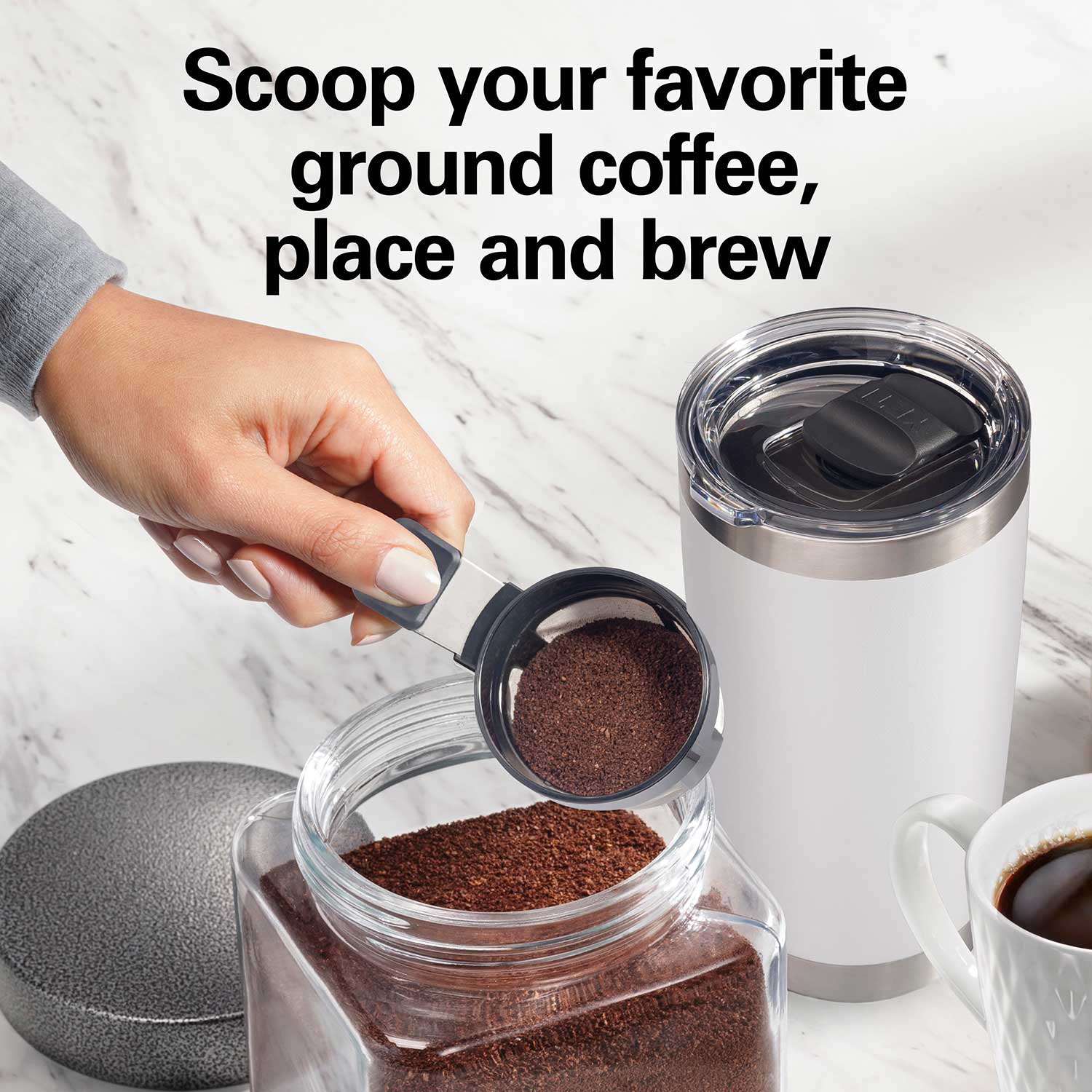 Hamilton Beach® The Scoop® Single-Serve Coffee Maker