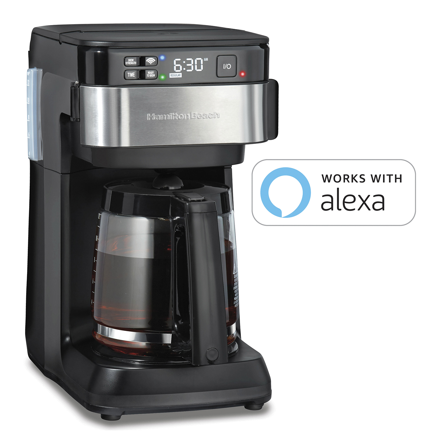 Smart 12 Cup Coffee Maker - Works with Alexa® (49350)