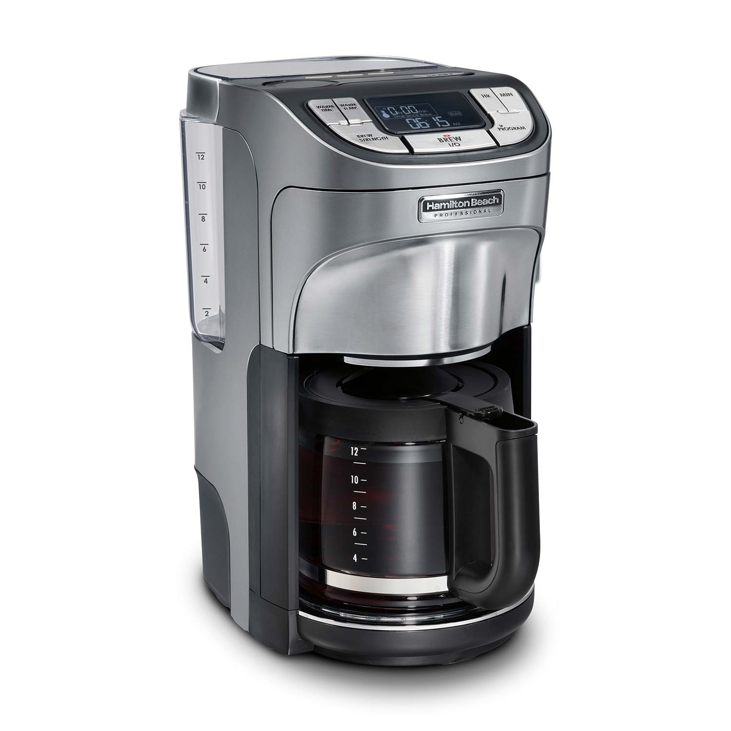 12 Cup Professional Programmable Coffee Maker Silver (49500)