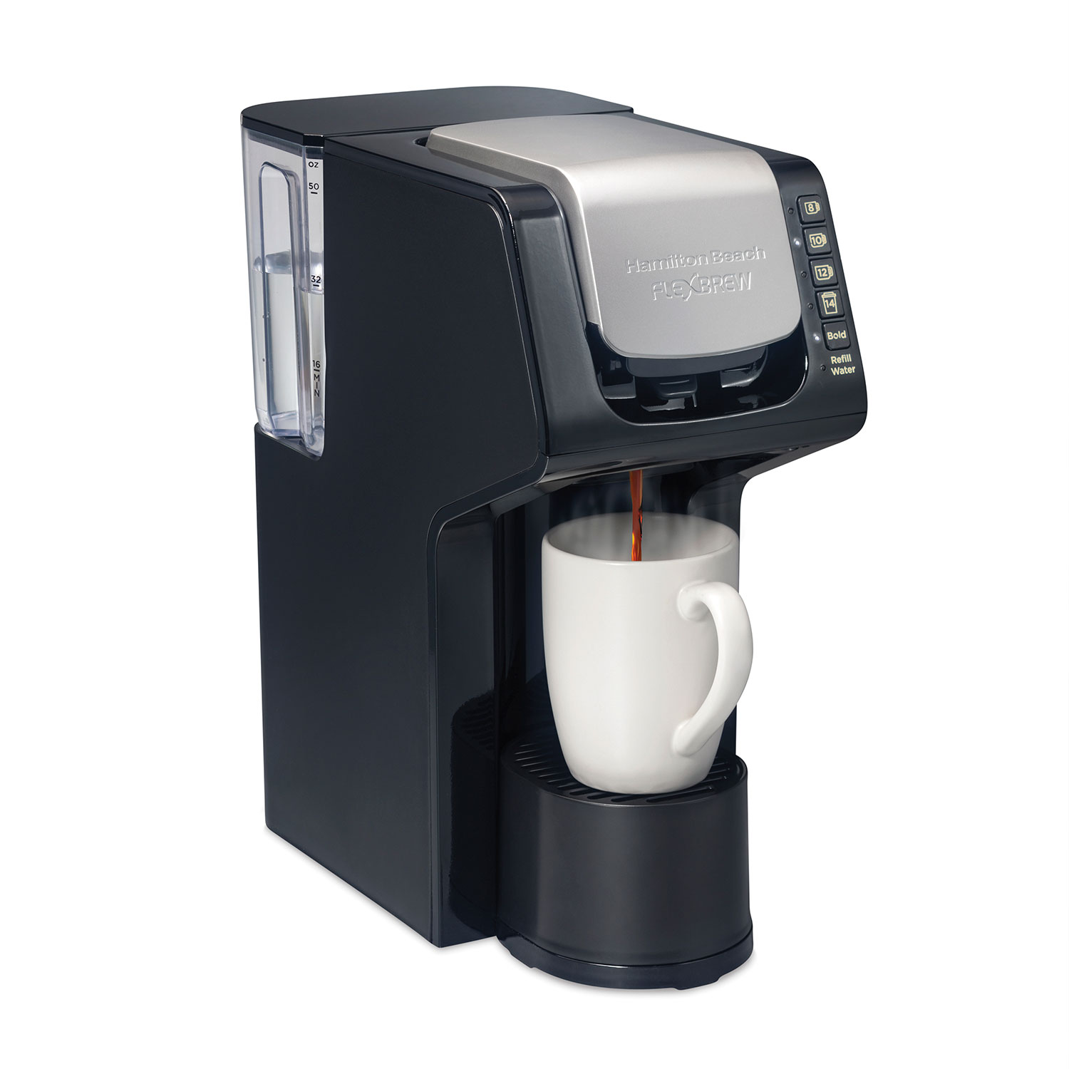 FlexBrew® Single-Serve Coffee Maker with Removable Reservoir (49901)