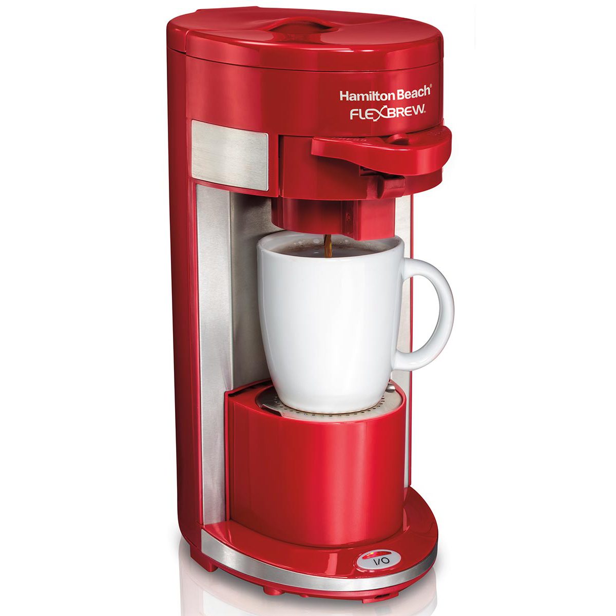 FlexBrew® Coffee Maker Single-Serve, Red (49962)