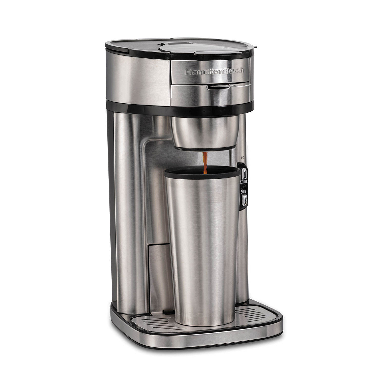 The Scoop® Single-Serve Coffee Maker, Stainless (49981R)