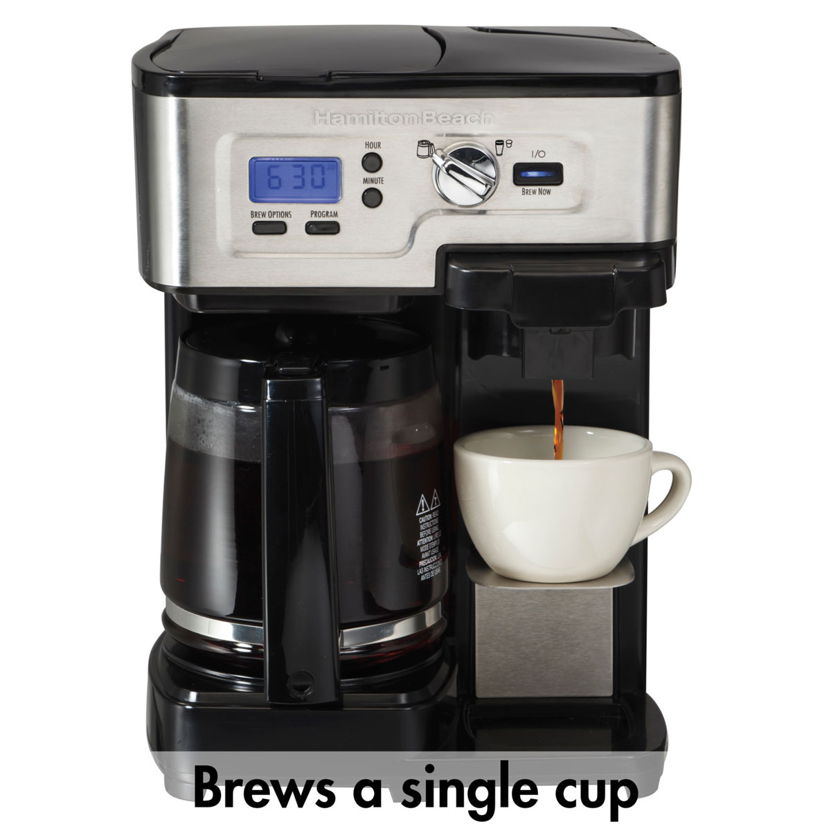 Hamilton Beach 49983 49976 49980 Replacement Carafe FlexBrew Two Way Coffeemaker 