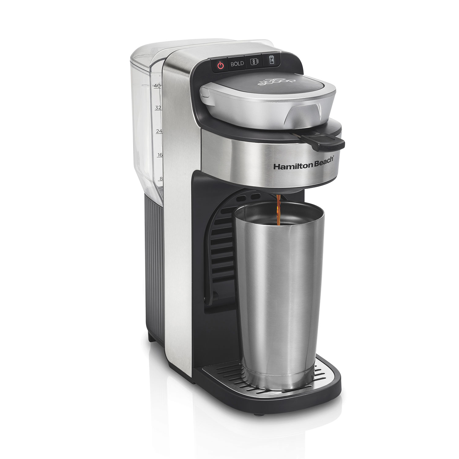 Hamilton Beach The Scoop® Single-Serve Coffee Maker with Removable  Reservoir - 49987