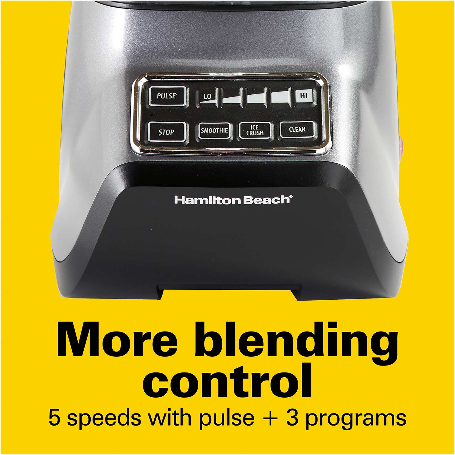 Hamilton Beach SoundShield 5-Speed Blender, 950 Watts, Ice Crush and C –  Popular Electronics