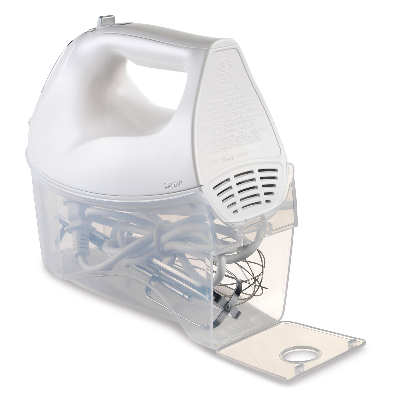 Hamilton Beach Hand Mixer with Snap-On Case - 62632R | HamiltonBeach.com