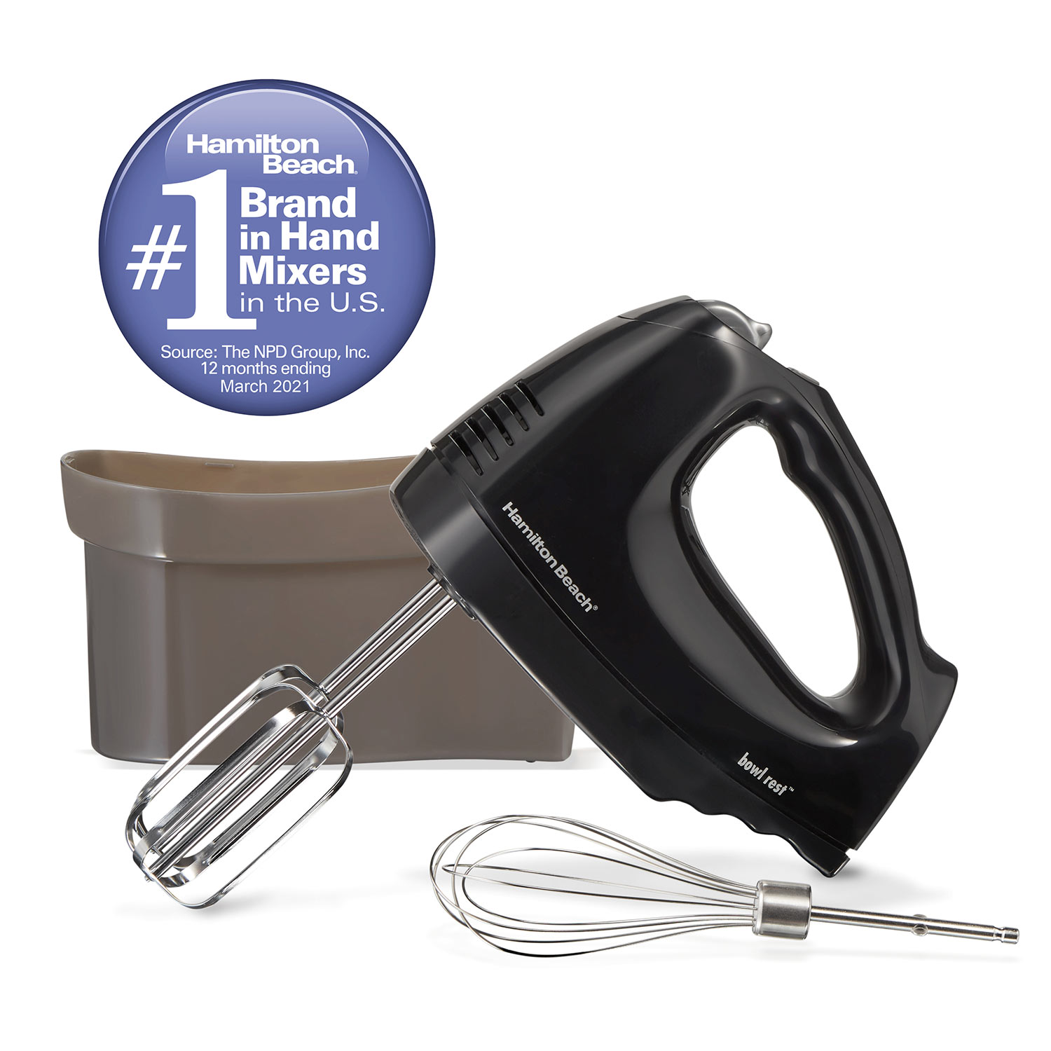 Hand Mixer with Snap-On Case - 62683