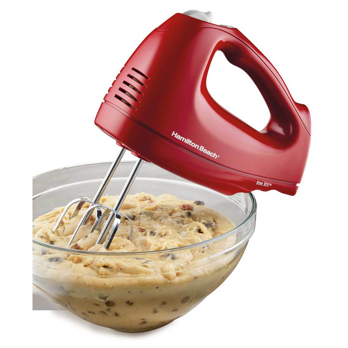 6 Speed Hand Mixer with Snap-On Case (62687)