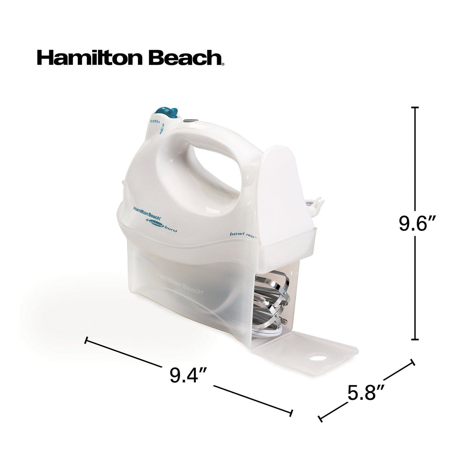 Xinxinlin Hand Mixer Beaters Attachments Compatible with Hamilton Beach Hand Mixers 62682RZ 62692 64699 62695v, for Replacement Hamilton Beach Mixer