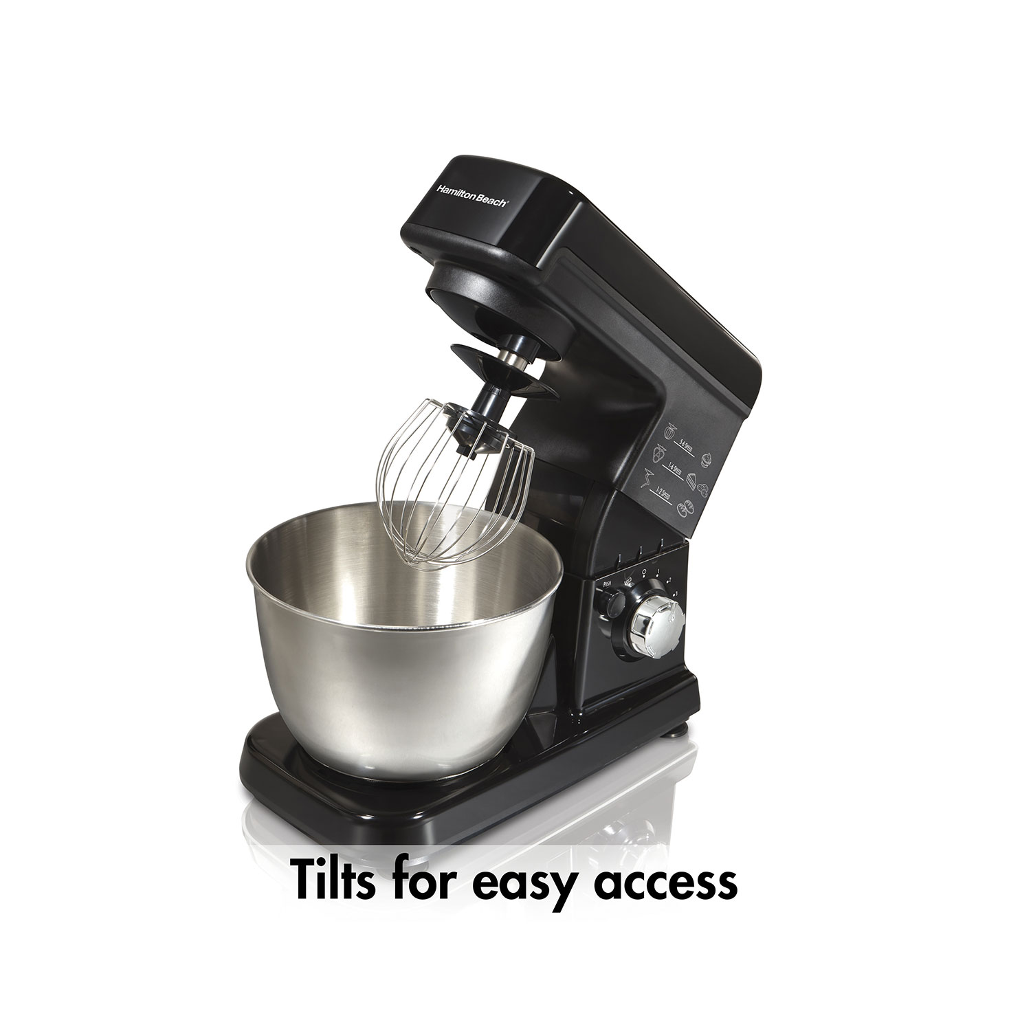 Hamilton Beach 6-Speed Stand Mixer - 63325 - Black | HamiltonBeach.com