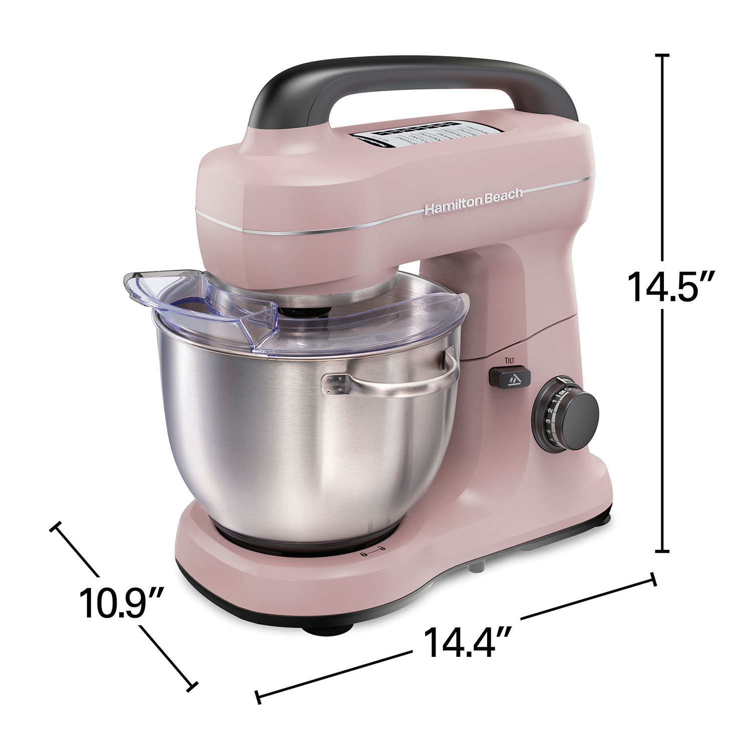 Hamilton Beach® Stand Mixer with 4 Quart Stainless Steel Bowl 7