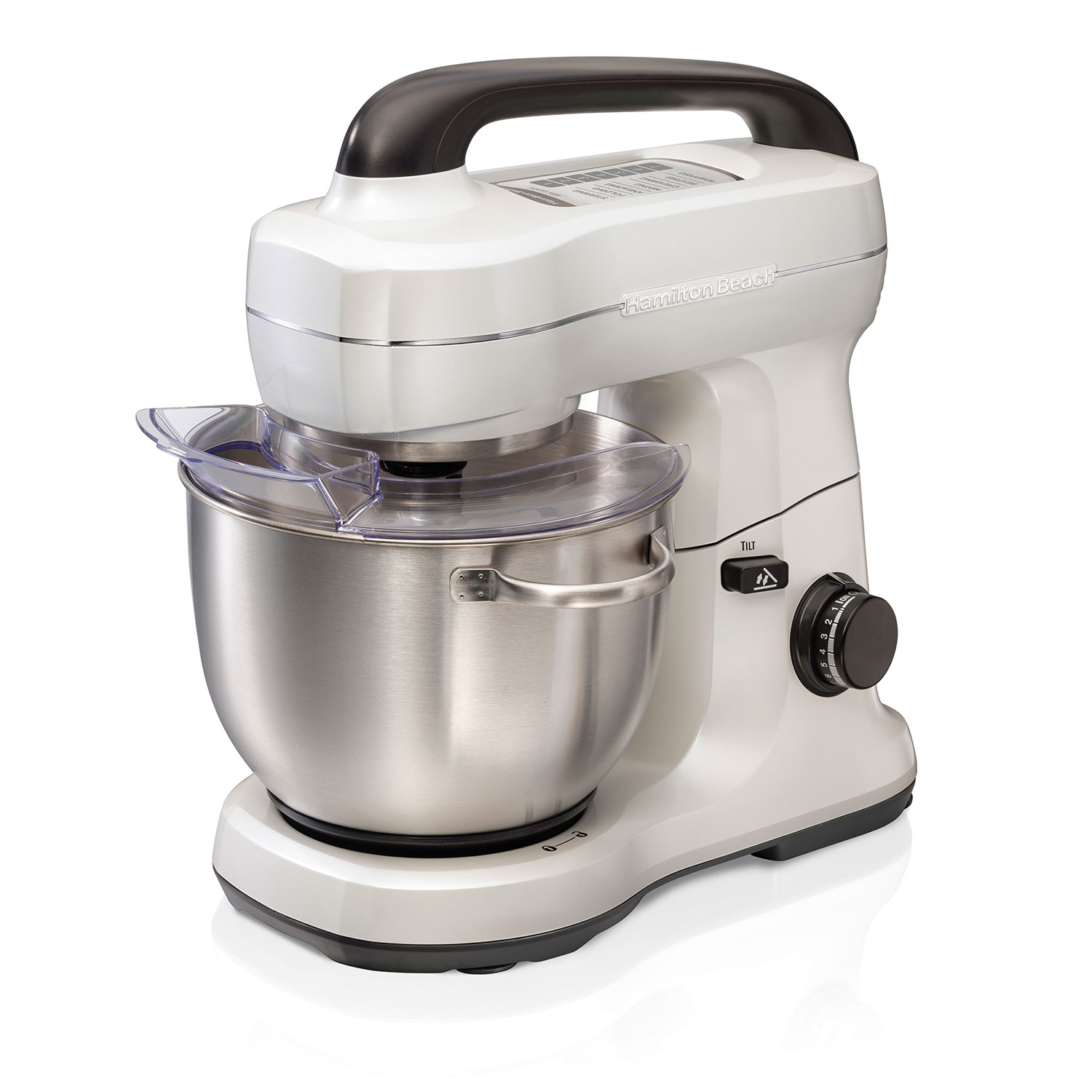 7 Speed Stand Mixer, 4 Quart, Pearly White (63398)