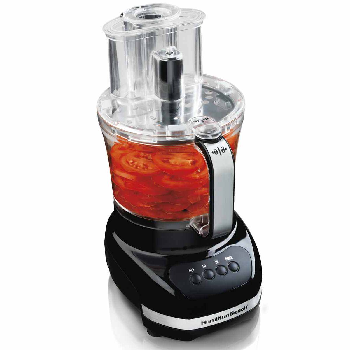 12-Cup Big Mouth® Duo Plus Food Processor with 2 Bowls, Touch Pad Controls (70580)