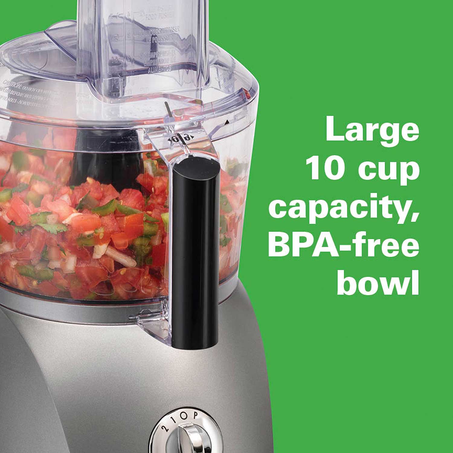 10-Cup ChefPrep™ Food Processor with Extra Crinkle Cut, Fine Shred