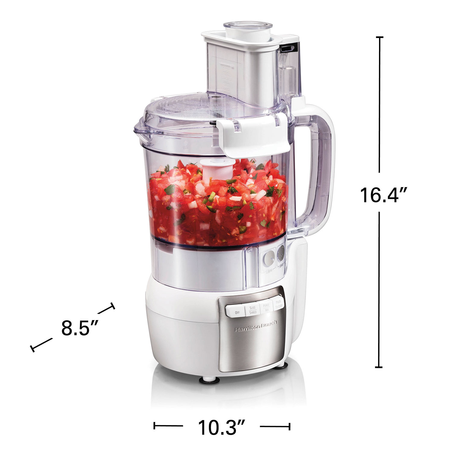 12 Cup Stack Snap Food Processor 70729 HamiltonBeach