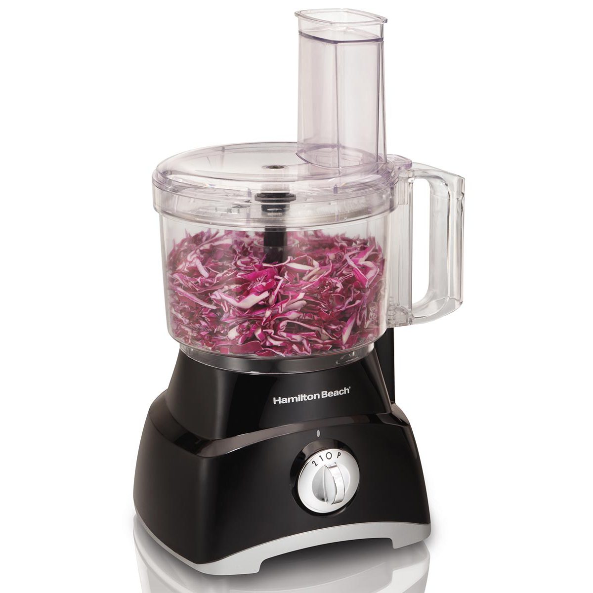 8-Cup Food Processor with Compact Storage, 2 Speeds, (70740)