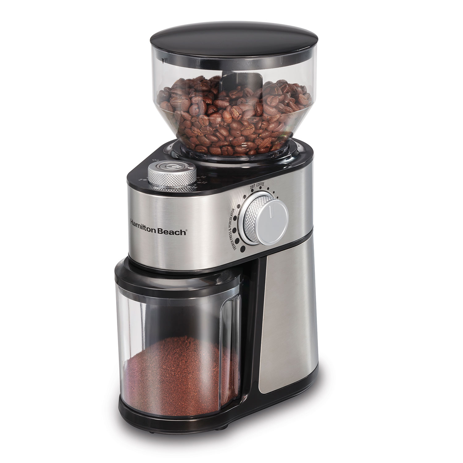 2-14 Cup Burr Coffee Grinder with 18 Grind Settings (80382)