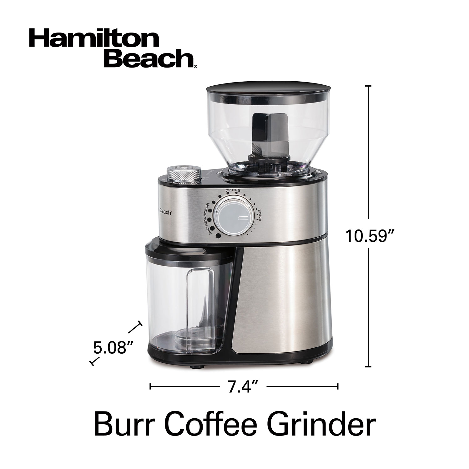 Solofill SoloGrind 2-in-1 Automatic Single Serve Coffee Burr Grinder