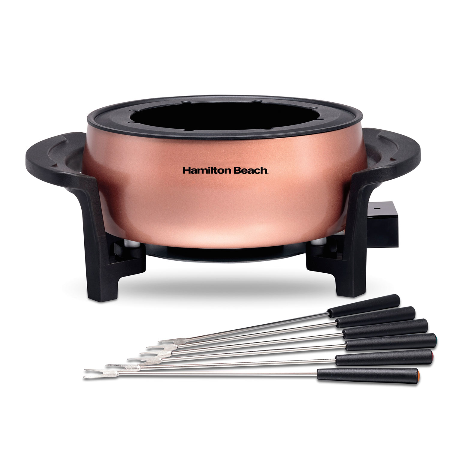 Fondue Pot 3 Quart / 2.8 Liter Capacity, Copper (86201)