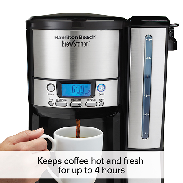 Cup Programmable Hot & Iced Coffee Maker with Keep Warm Feature