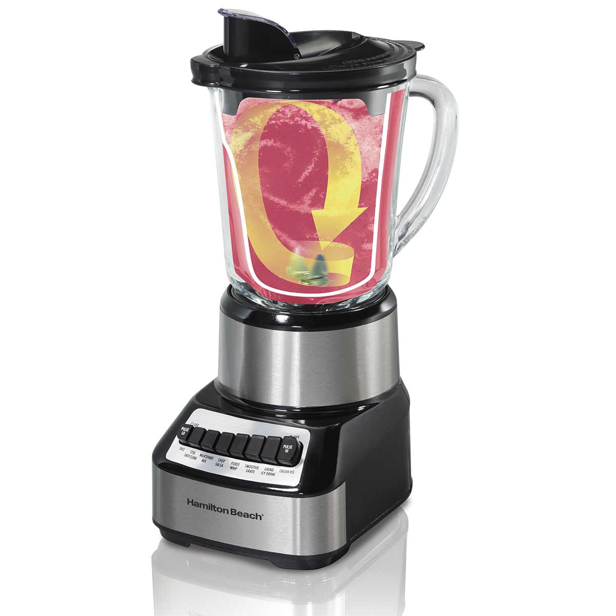 Hamilton Beach 40 Ounce 5 Function Wave Action Frozen Drink Smoothie Blender 