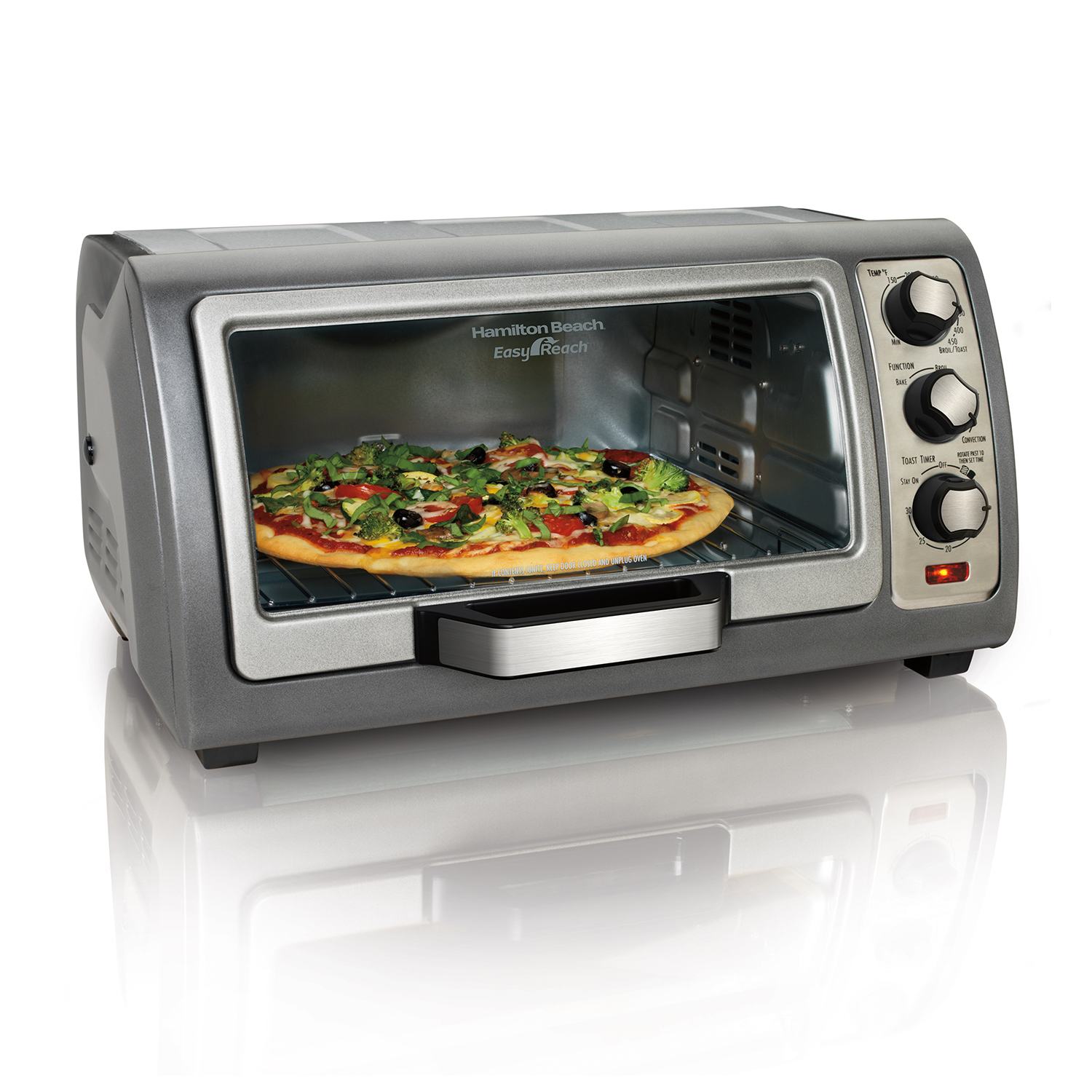 Easy Reach® Toaster Oven with Roll-Top Door (31126D)