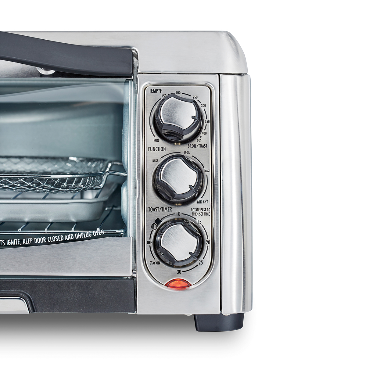 Hamilton Beach Air Fry Toaster Oven - Metallic Slate - 31324C