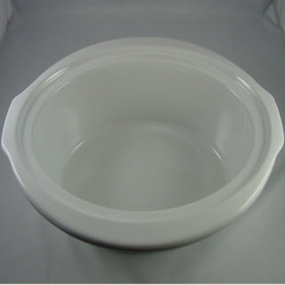 Crock, 6Qt., White