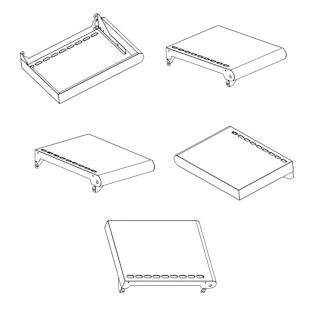 Right Side Shelf, SS