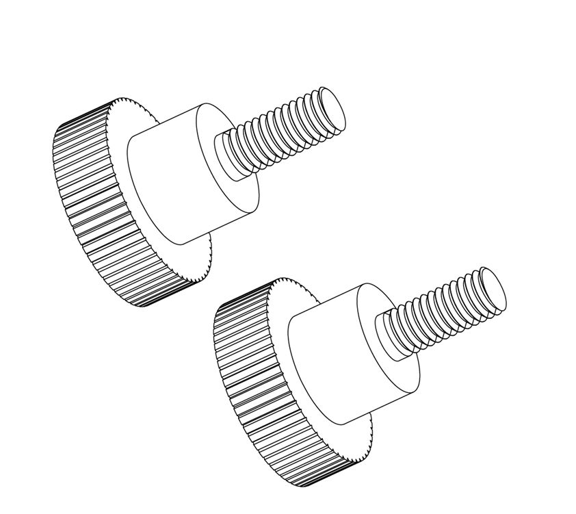 Thumb Screw_Frt Door Assy