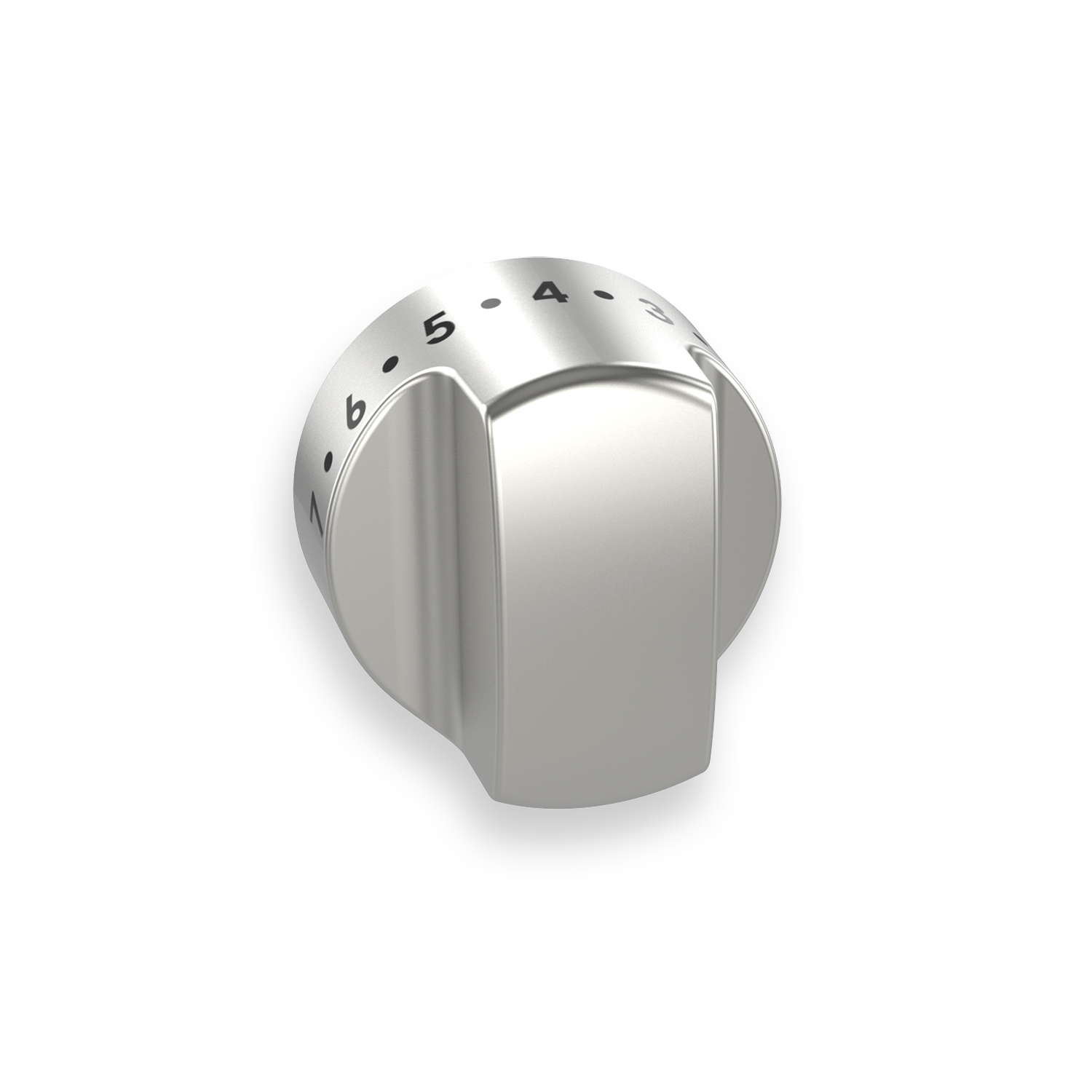 Knob, St. Steel (1 each)