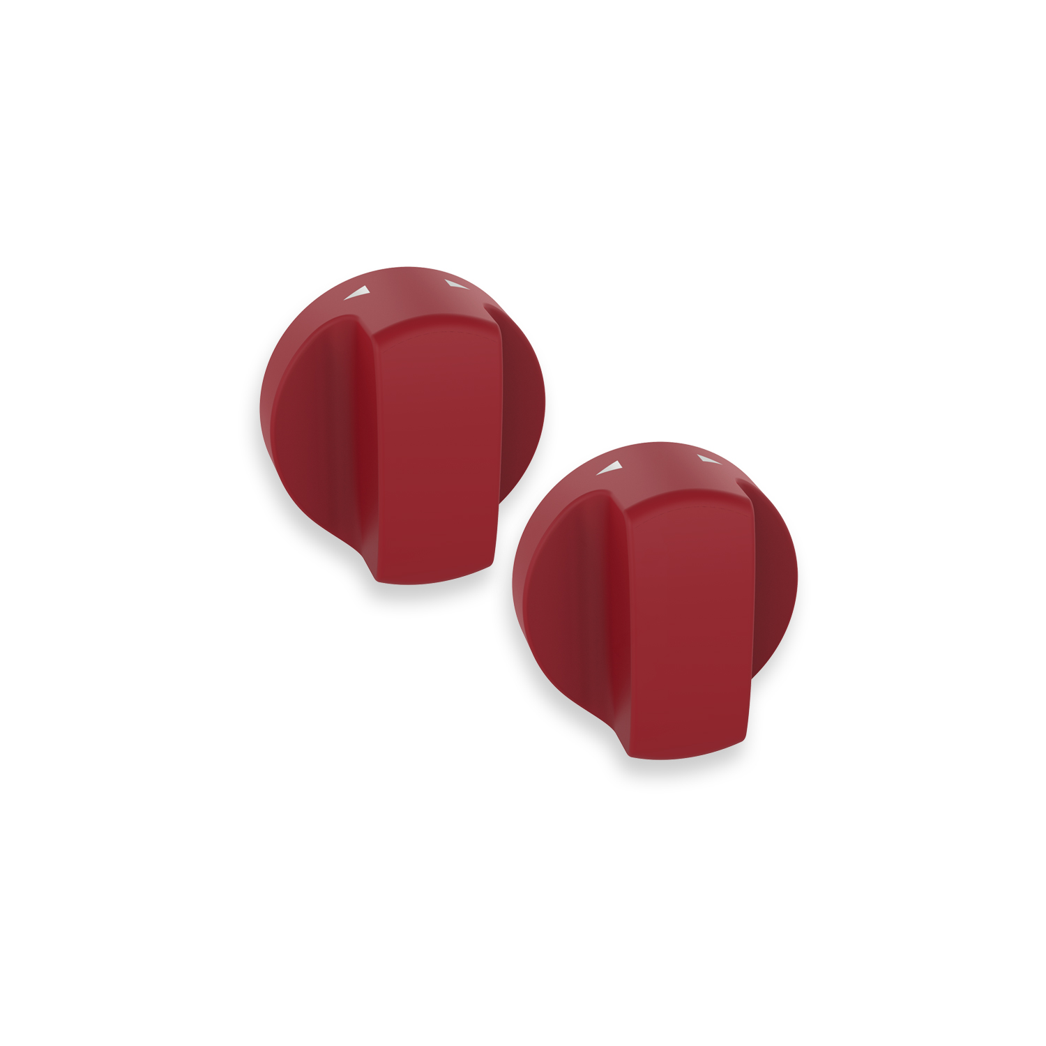 Knob, Red (2 each)