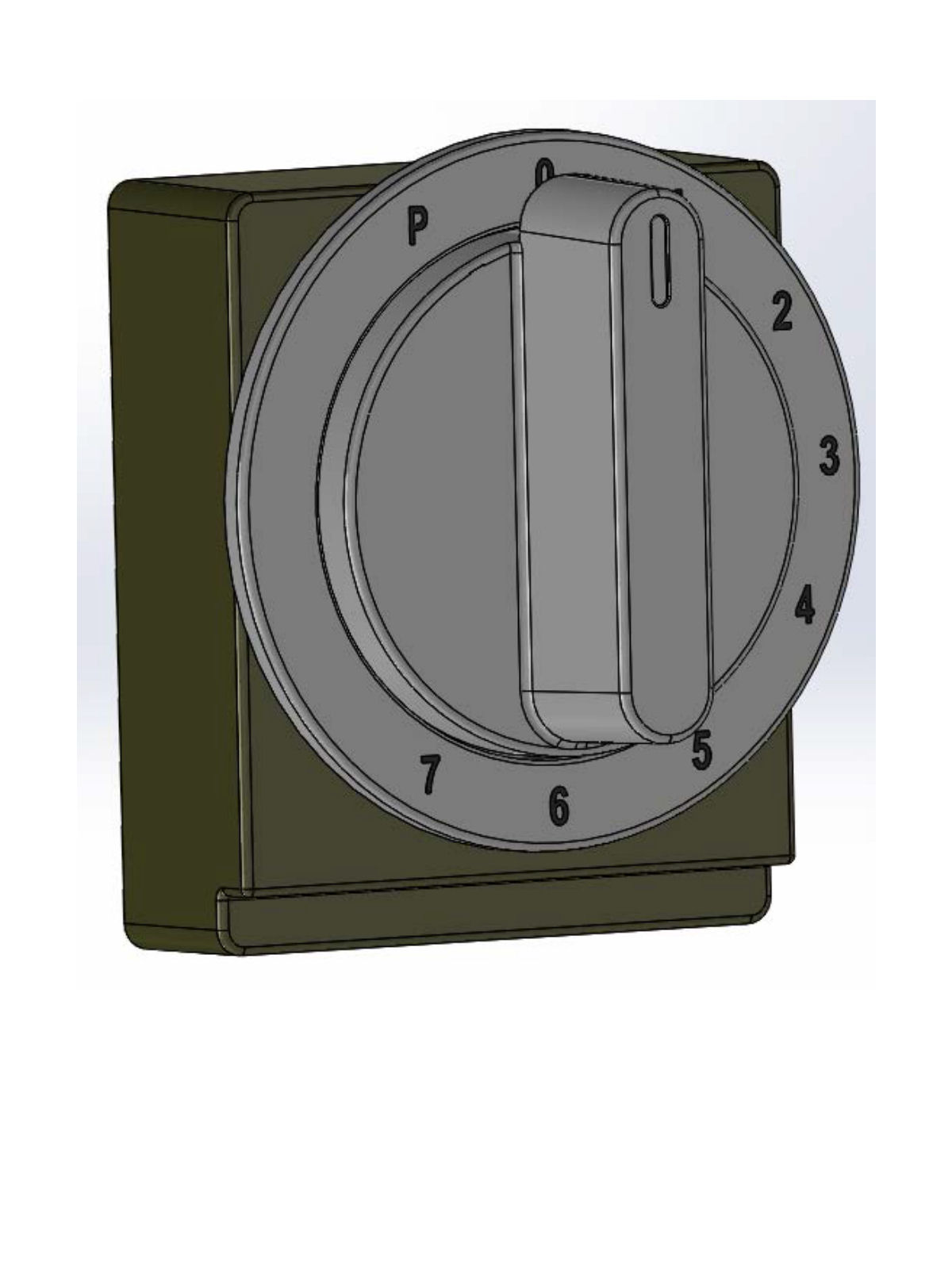 Speed Control Panel Assembly