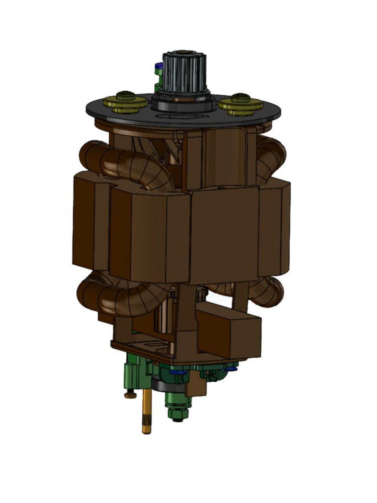 Motor Assembly w/ Clutch, 230V