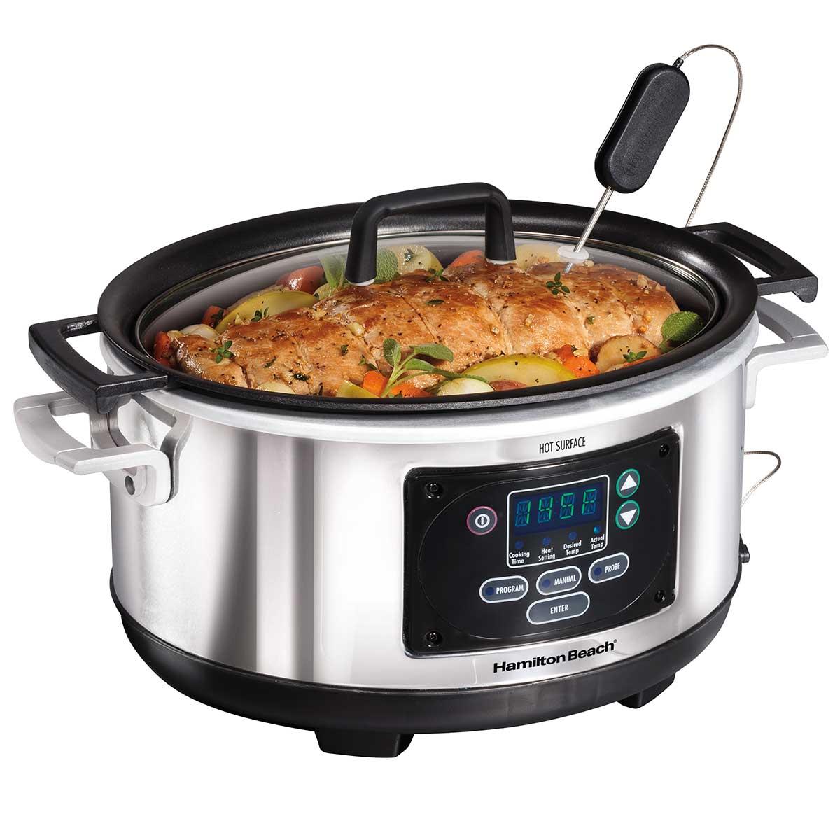 Hamilton Beach® 5 Quart Portable Slow Cooker & Reviews