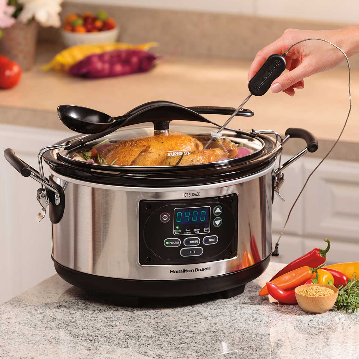 Hamilton Beach Programmable 6 Quart Slow Cooker