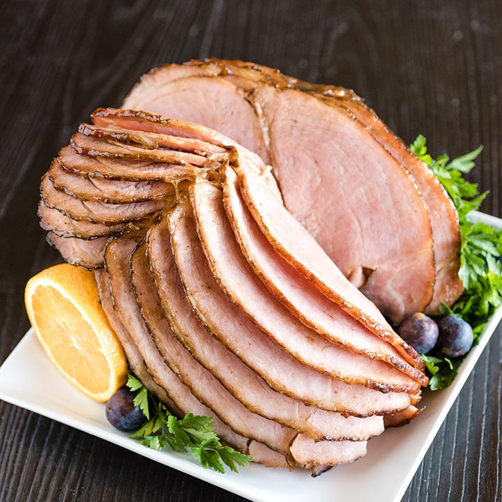 Slow Cooker Honey Glazed Ham