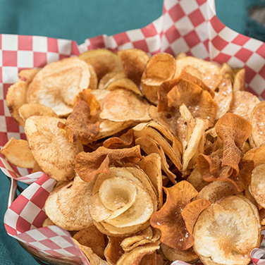 Recipe - Spiralizer Potato Chips