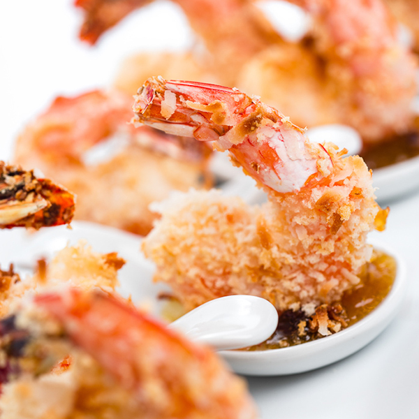 Recipe - Baked Coconut Shrimp with Curried Chutney