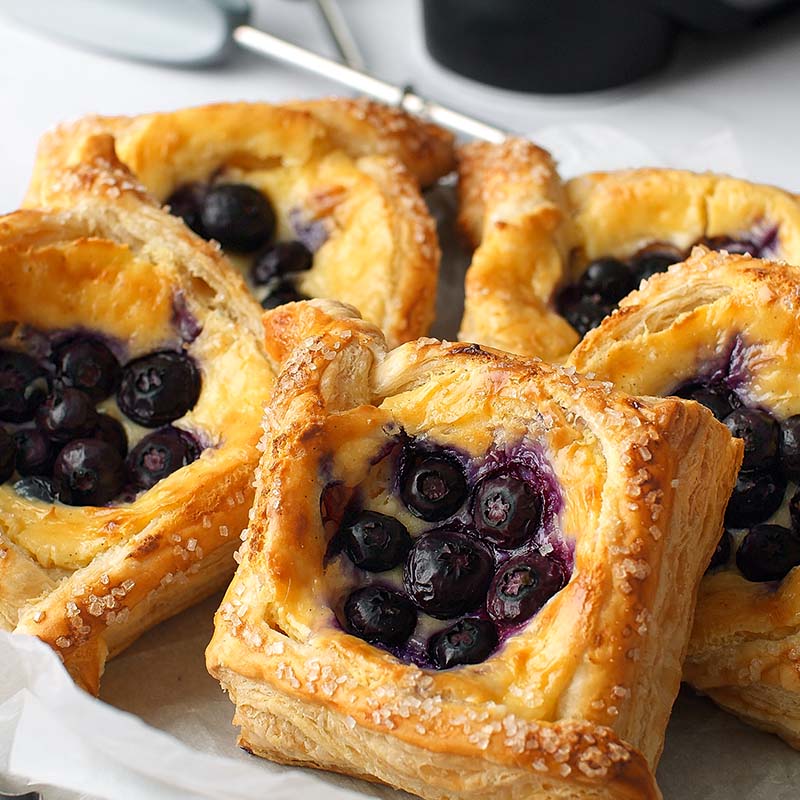 Recipe - Blueberry and Cream Danish