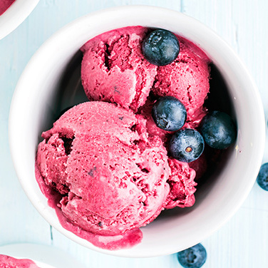 Recipe - Blueberry Frozen Yogurt