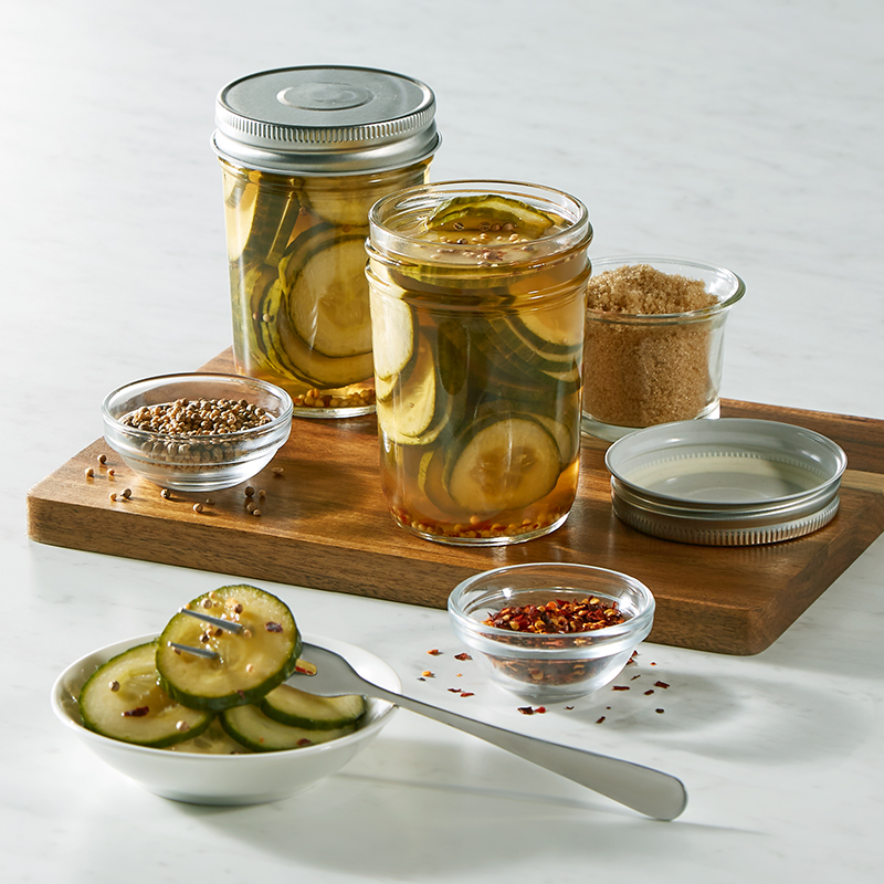 Refrigerator Bread and Butter Pickles 