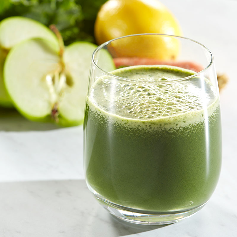 Recipe - Spinach Kale Green Juice